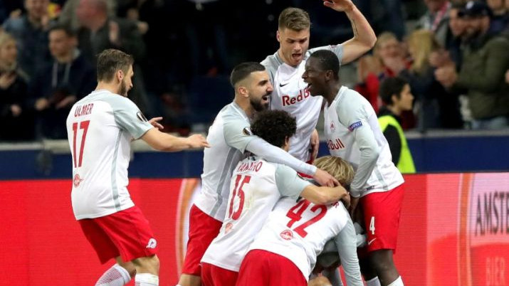 RB Salzburg furioznim prvim poluvremenom osigurao prolaz dalje