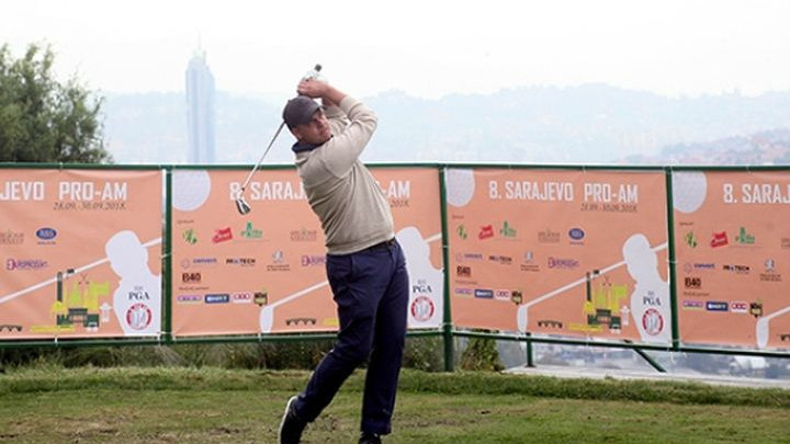 Pobjednik golf turnira Sarajevo Pro-AM 2018 i dobitnik nagrade "Hole in One" Sebastian Ajser