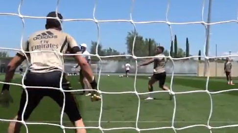 Spektakl Luke Jovića na treningu Real Madrida
