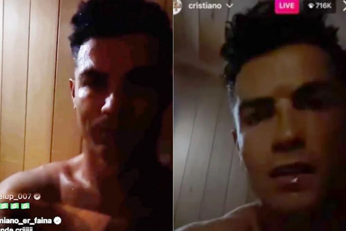 Ronaldo je kralj Instagrama, a ne zna da ga koristi: Greškom uključio live dok je gol sjedio u sauni