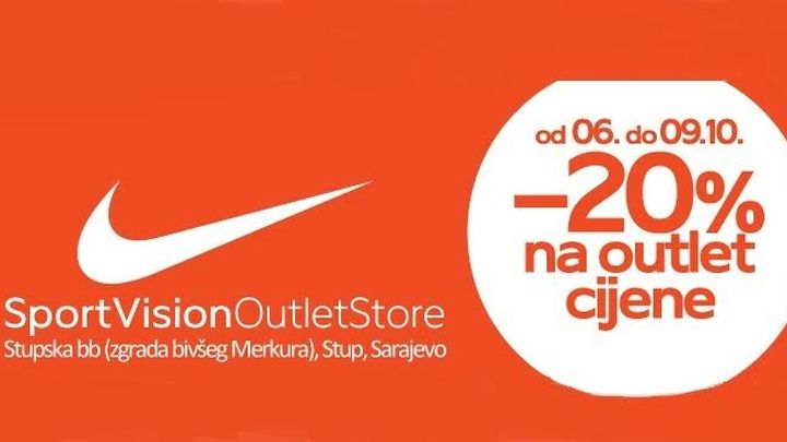 Prvi Outlet store sa Nike ponudom dolazi u Sarajevo