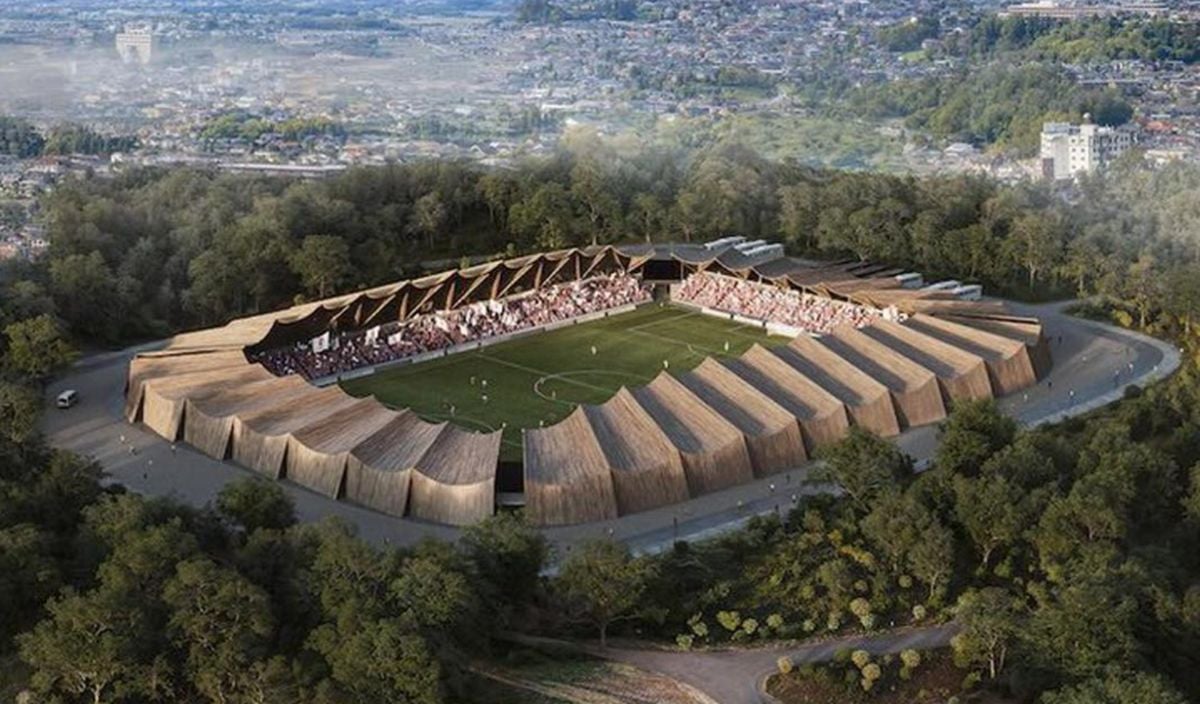 Čudo kakvo svijet nije još vidio: Pravi se prvi drveni stadion, dom je trećeligaša Čudo kakvo svijet nije još vidio: Pravi se prvi drveni stadion, dom je trećeligaša