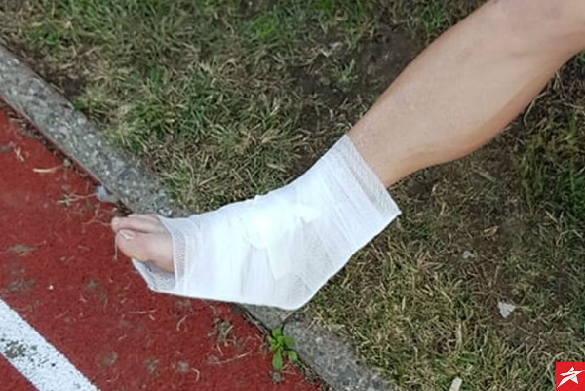 Igrač Veleža doživio neugodnu povredu, ali odlučio da se iz bolnice vrati na Tušanj