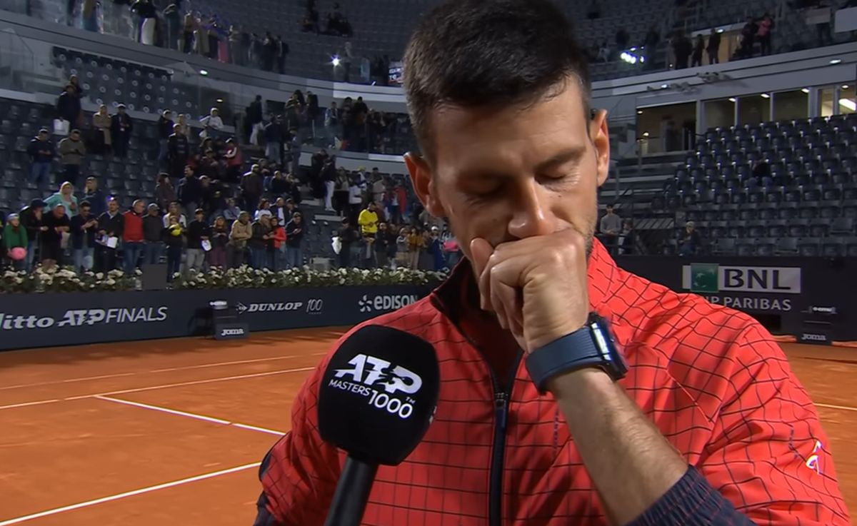 Novak Đoković je samo čovjek - zaplakao pred kamerama nakon meča u Rimu