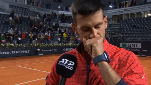 Novak Đoković je samo čovjek - zaplakao pred kamerama nakon meča u Rimu