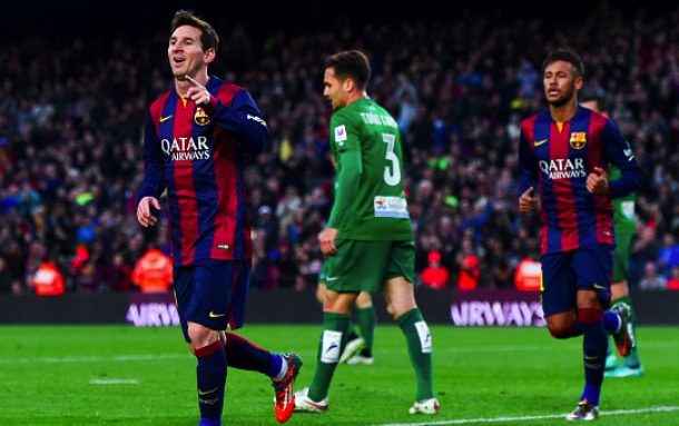 Messi učvrstio Barcelonu na vrhu