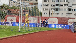 Džafić fenomenalnim golom izjednačio protiv Sarajeva