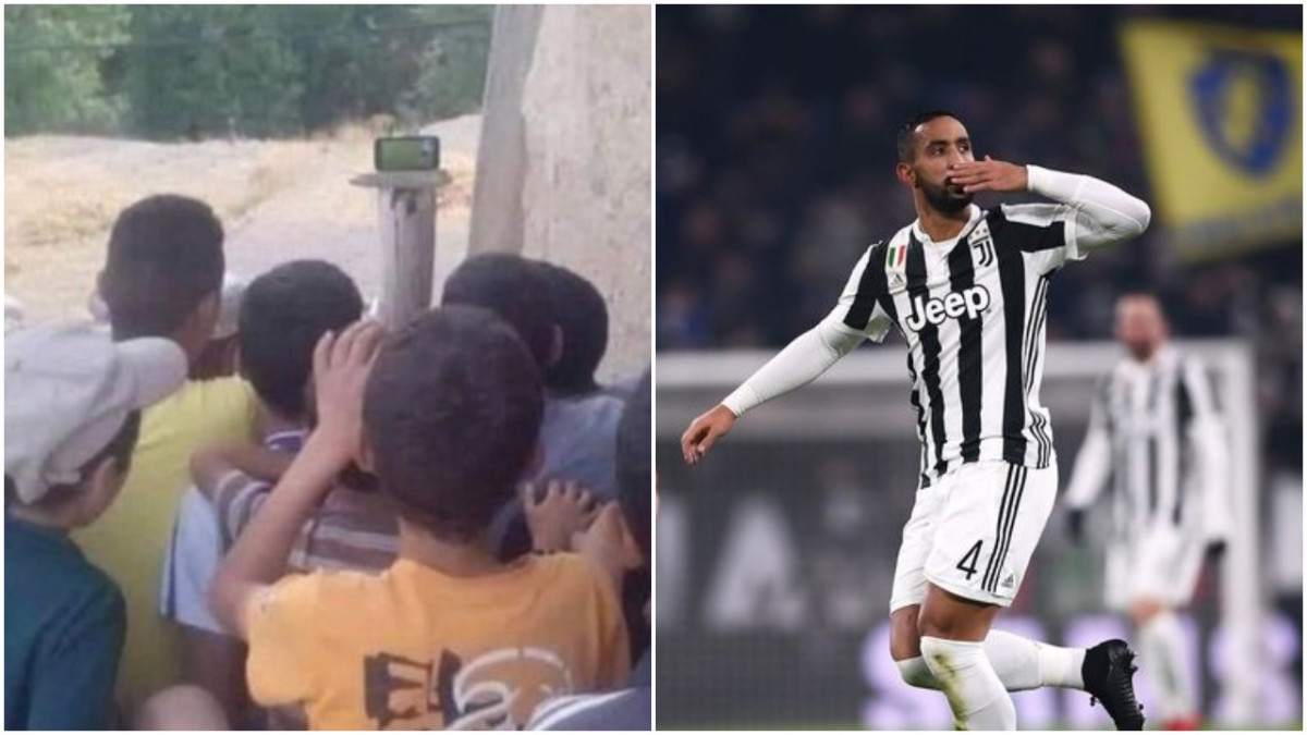 Ova grupa dječaka se mučila da gleda Afrički kup nacija, a onda se pojavio bivši igrač Juventusa