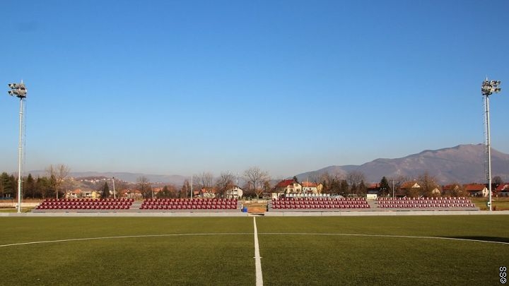 FK Sarajevo: Okončani radovi na tribini u Trening centru