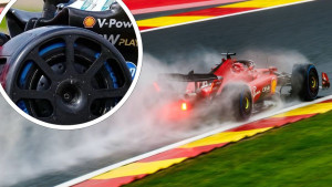 Izgleda kao "Batmobile": Objašnjeno šta znače "poklopci" na točkovima Ferrarijevog bolida
