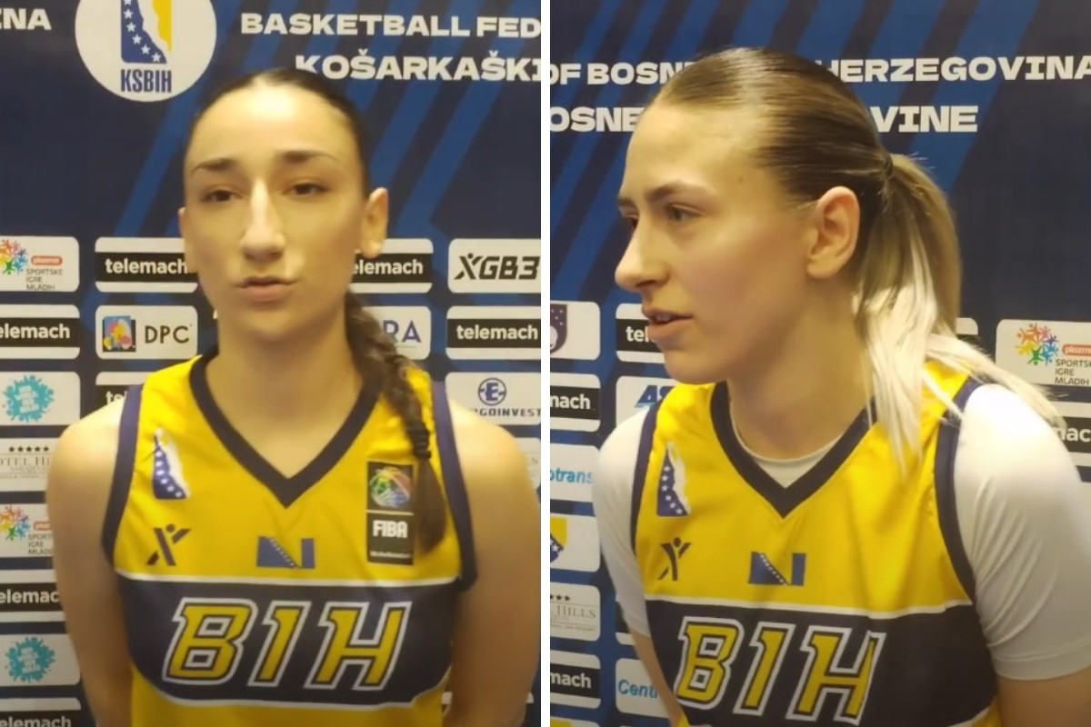 Slatina i Šehović o debiju za reprezentaciju BiH: "Ponosne smo zbog debija za reprezentaciju" Slatina i Šehović o debiju za reprezentaciju BiH: "Ponosne smo zbog debija za reprezentaciju"