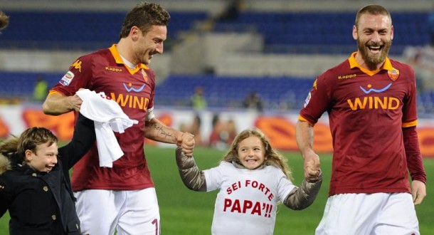 U Romi počeo trenirati i Tottijev devetogodišnji sin