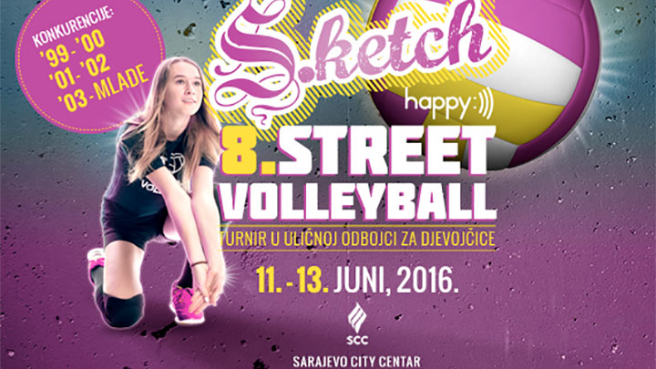 Počinje „Happy :))) S.ketch Street Volleyball 2016&quot;