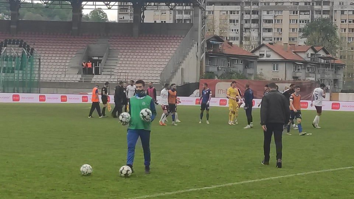 Protesti igrača Sarajeva nakon utakmice na Tušnju