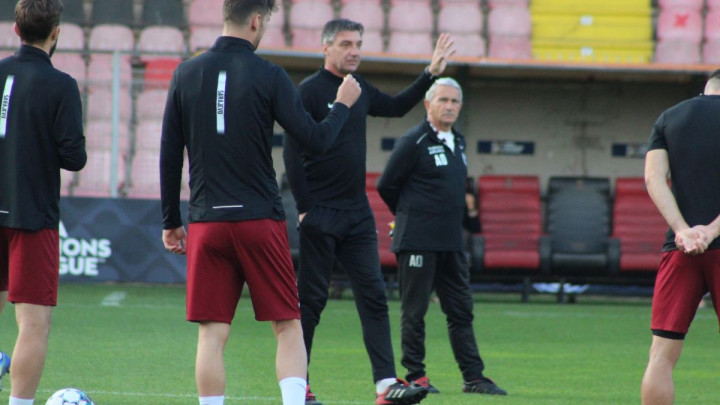 FK Sarajevo trenirao u Zenici: Marinović na treningu poslao jasnu poruku igračima
