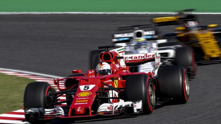 Vettelov start u Japanu