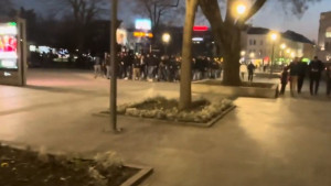 Podrška za Borac je tu: Lešinari kroz centar Banja Luke krenuli prema stadionu