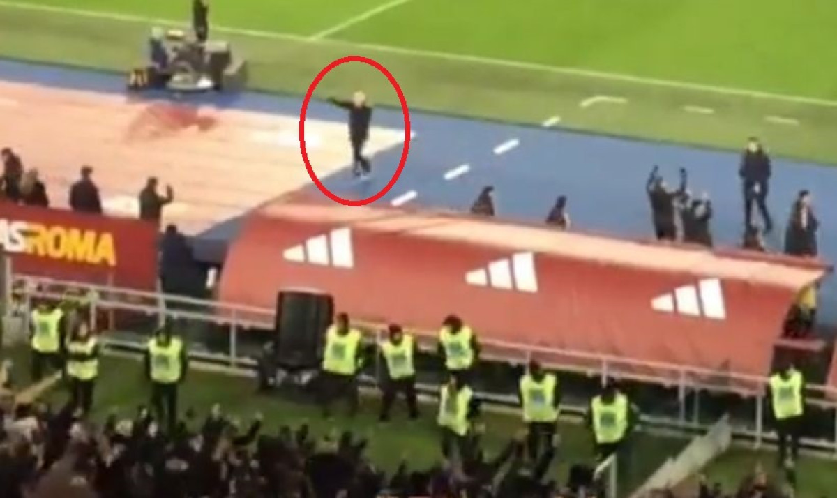 Roma zabila gol, nastala ludnica, a onda je kamera snimila šta je uradio Jose Mourinho