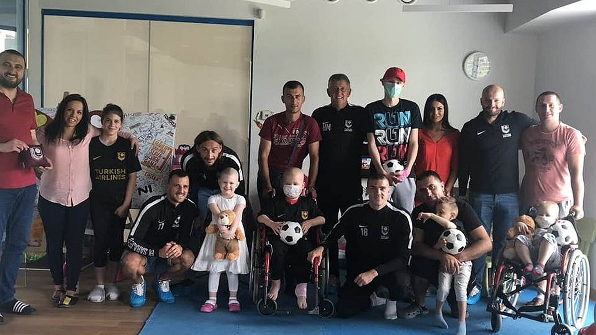 FK Sarajevo gradi jači tim sa djecom oboljelom od raka