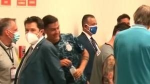 Svi su gledali prsluk u kojem se Messi pojavio, Dybala 'pucao' od smijeha