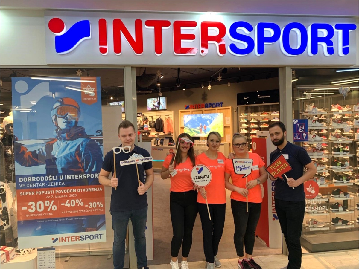 Otvorena Intersport trgovina u VF centru u Zenici