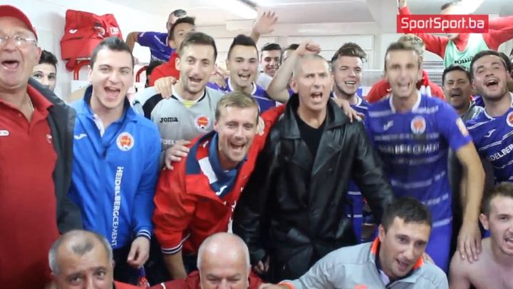 Pobjednički selfie i pjesma igrača Mladosti u svlačionici
