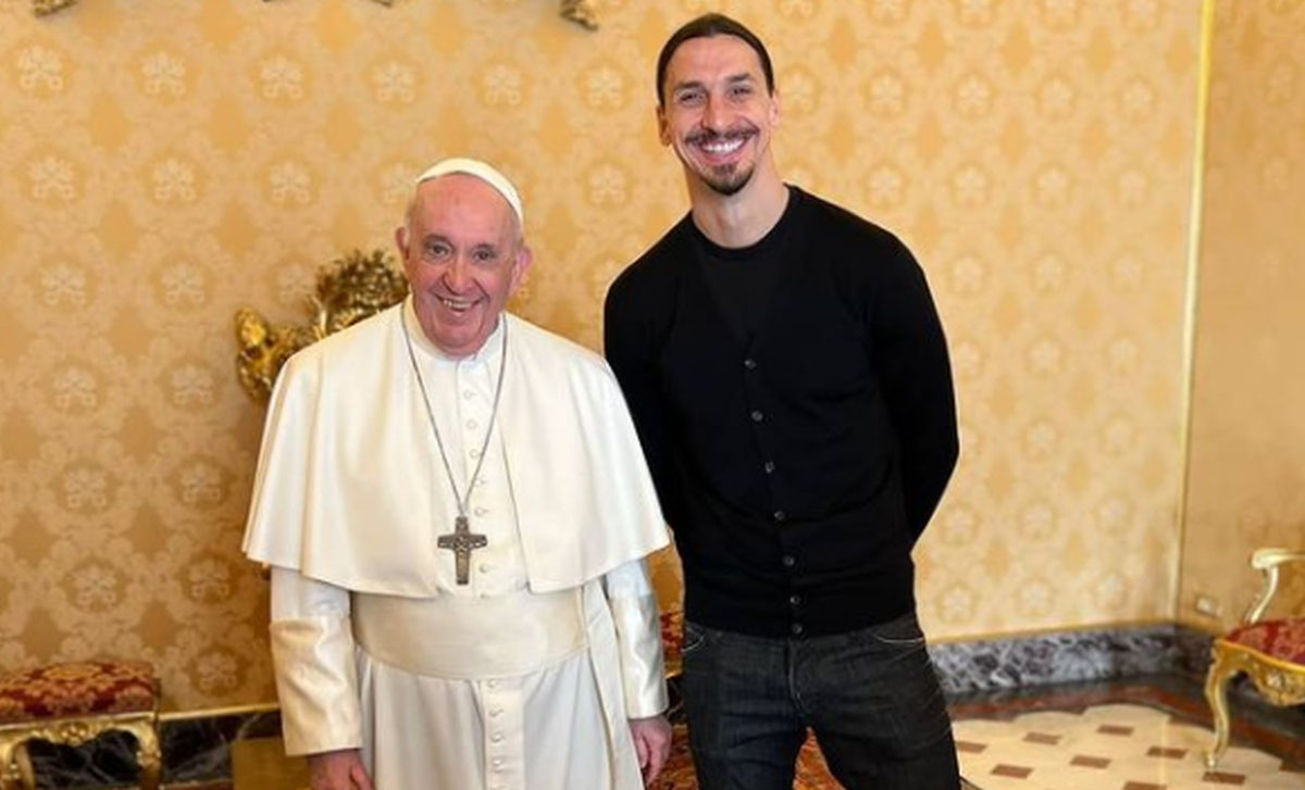 Papa primio Ibrahimovića u Vatikanu, Zlatan ga nasmijao samo jednom rečenicom