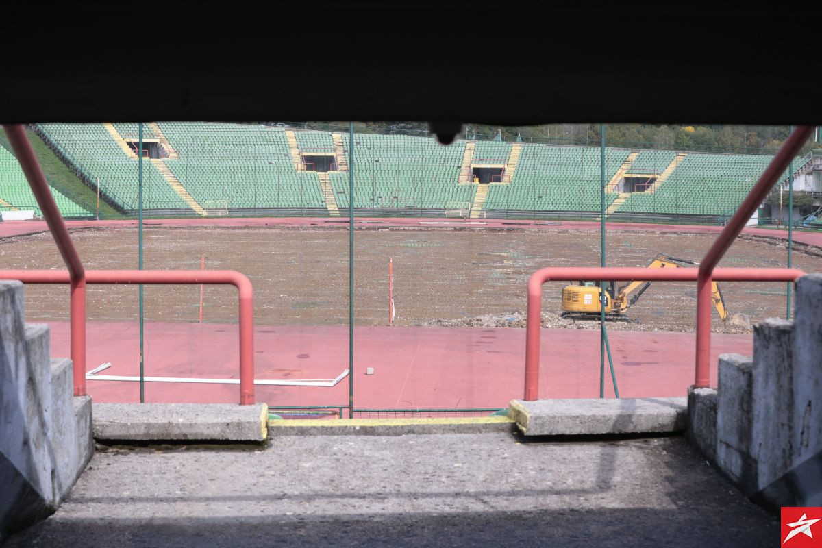 Hoće li novi travnjak stadiona Koševo biti spreman za derbi na proljeće?