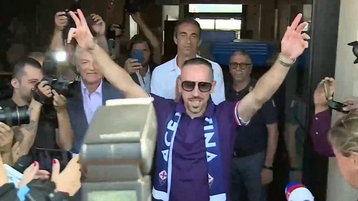 U Firenci niko nije dočekan kao Ribery
