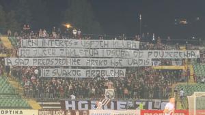 Horde zla imale poruku za prvog čovjeka kluba