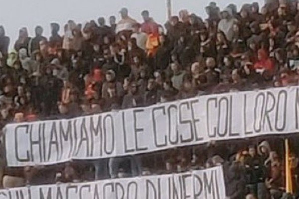 Svijet bruji o transparentu s meča Lecce - Milan: "Nazovimo stvari pravim imenom"