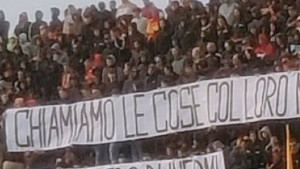 Svijet bruji o transparentu s meča Lecce - Milan: "Nazovimo stvari pravim imenom"