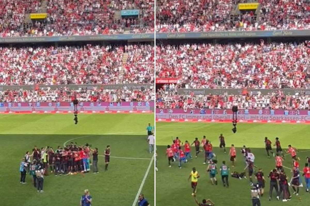 Igrači Bayerna okupljeni na centru hvatali se za glave, pa počeli sprintati na drugu stranu