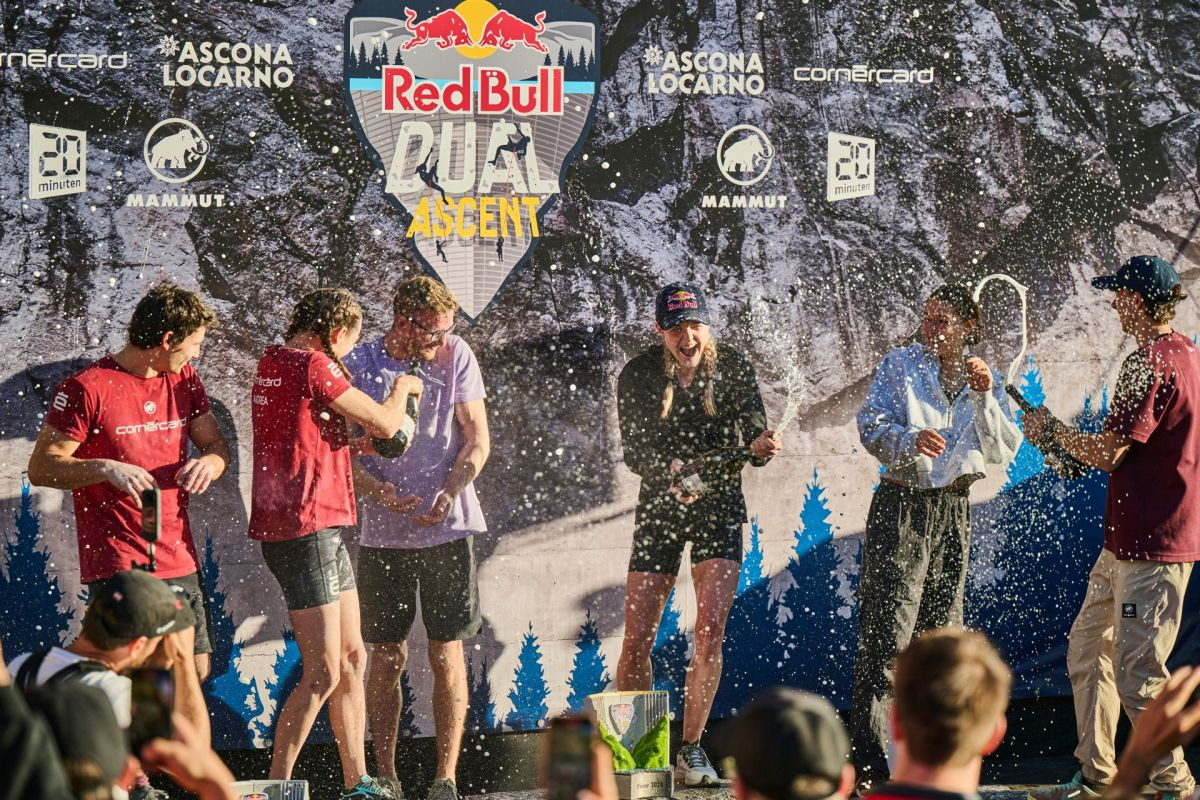 Austrijanci Pilz i Schubert pobjednici takmičenja Red Bull Dual Ascent na brani Verzasca Austrijanci Pilz i Schubert pobjednici takmičenja Red Bull Dual Ascent na brani Verzasca