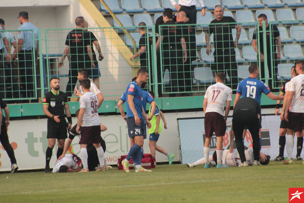 Koga briga za rezultat: "Navijači" Širokog pogodili u glavu dvojicu igrača Sarajeva