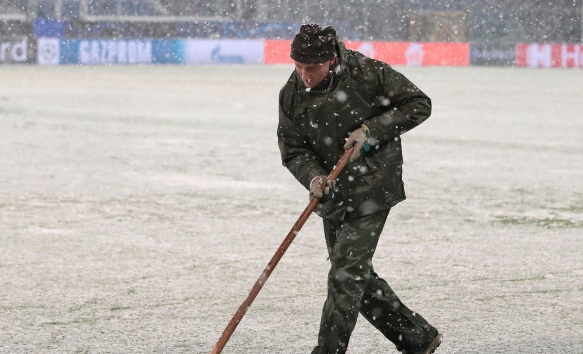 Snijeg stvorio haos: Utakmica Lige prvaka pod velikim upitnikom