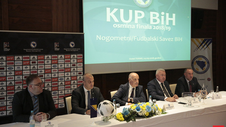 Održan žrijeb osmine finala Kupa BiH