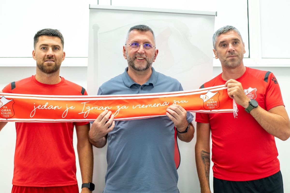 Igman predstavio novi stručni štab - U Konjicu legenda do legende! Igman predstavio novi stručni štab - U Konjicu legenda do legende!