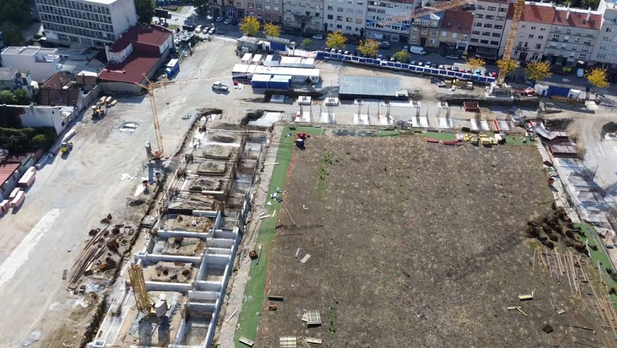 Fudbalski ljepotan se rađa u Zagrebu: Slike sa gradilišta su mnoge iznenadile Fudbalski ljepotan se rađa u Zagrebu: Slike sa gradilišta su mnoge iznenadile