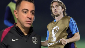 Xavi kao iz topa ispalio Modrićevo ime, pa navijačima Barce pao mrak na oči kada su čuli šta priča