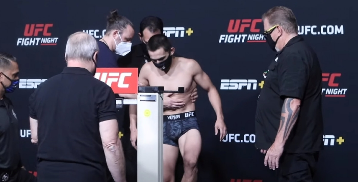 Drama na vaganju: UFC borac jedva stajao na nogama nakon skidanja kilograma