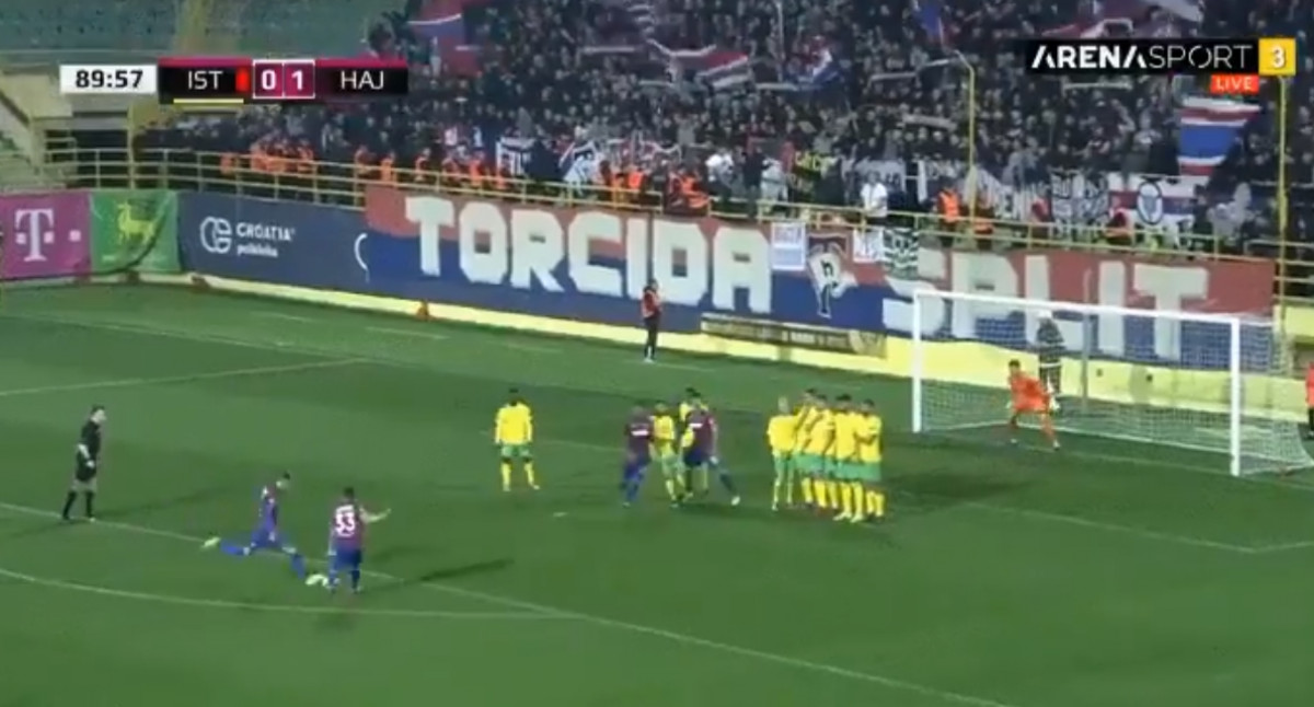 Igrači Hajduka se umalo obrukali za cijeli život, ali na kraju su ipak postigli sjajan gol