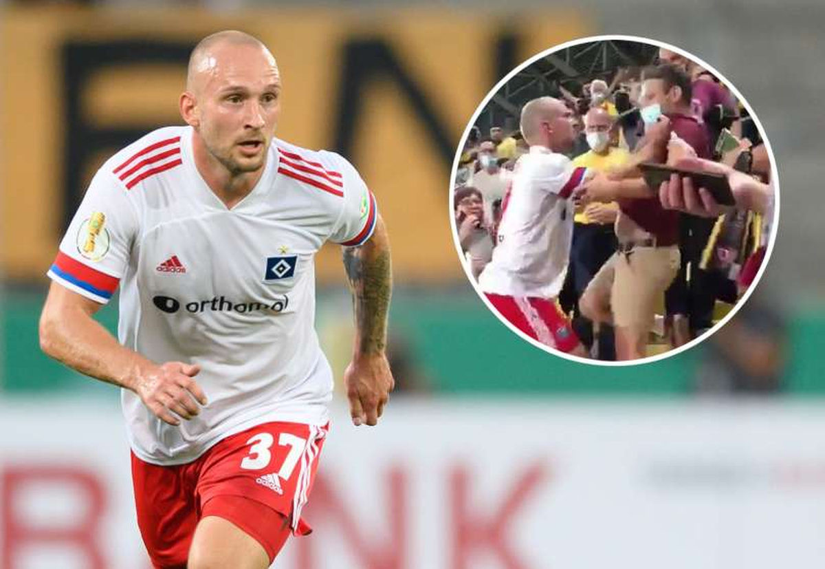 Bolesno je ono što su HSV-ovom defanzivcu skandirali u Dresdenu Bolesno je ono što su HSV-ovom defanzivcu skandirali u Dresdenu
