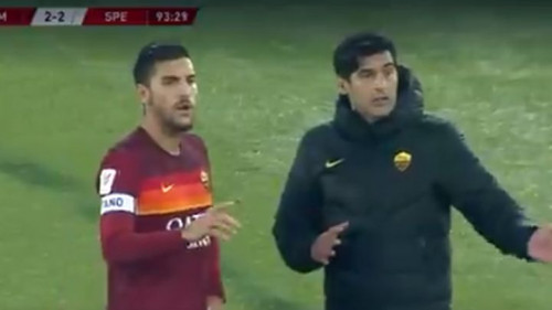 Nezapamćena bruka Rome: Pellegrini pokušao upozoriti Fonsecu da nema pravo na šestu izmjenu