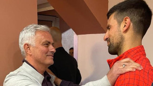 Mourinho se na ćirilici zahvalio Đokoviću i izazvao buru oduševljenja u Srbiji