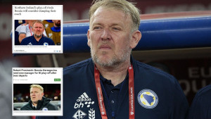 Robert Prosinečki glavna tema i u Sjevernoj Irskoj