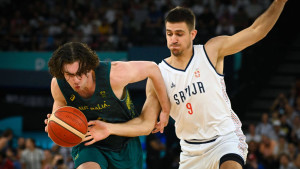 Srbija u problemima: Australija nakon prve četvrtine ima već +14