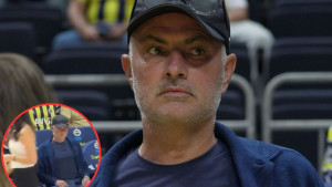 Kamera uhvatila Posebnog na djelu - Pred cijelim svijetom Mourinho (61) je očima gutao ljepoticu