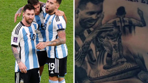 Saigrač tetovirao Lea Messija, zvijezda PSG-a mu se zahvalila na poseban način
