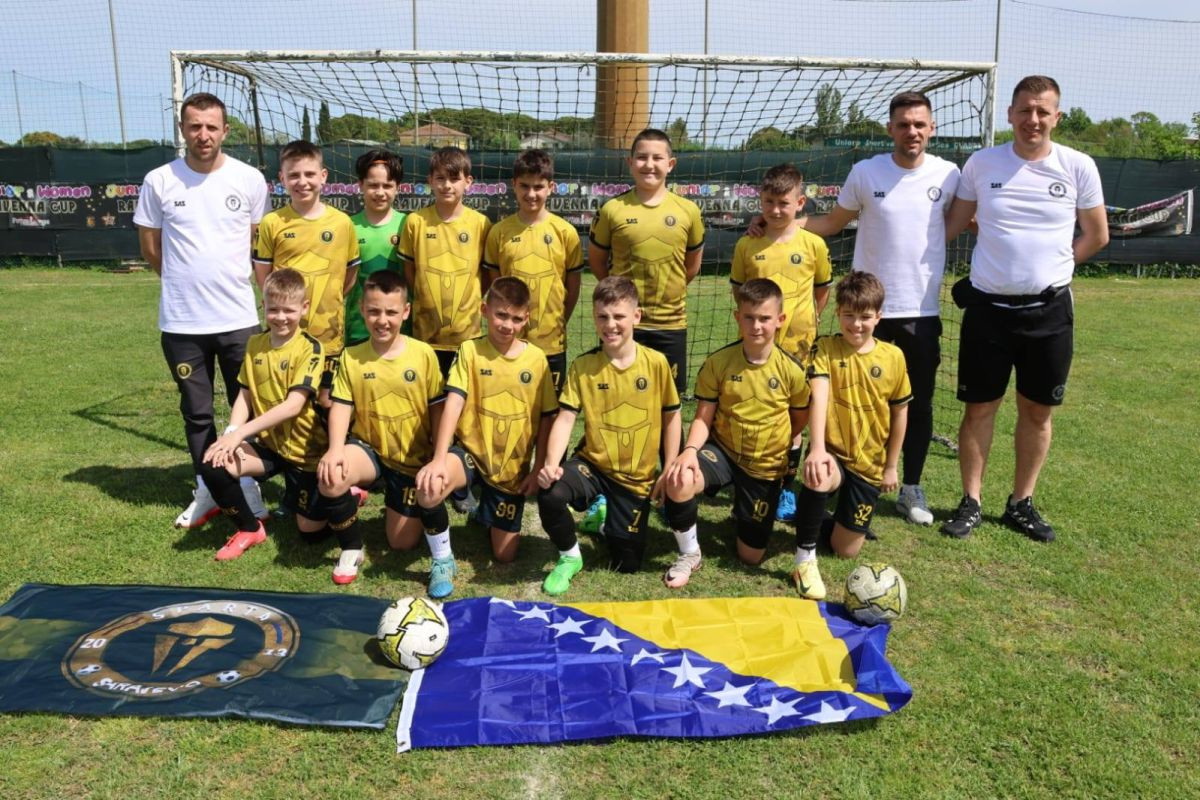 Sparta donijela evropski trofej u Bosnu i Hercegovinu, sarajevski dječaci nadigrali velike klubove! Sparta donijela evropski trofej u Bosnu i Hercegovinu, sarajevski dječaci nadigrali velike klubove!